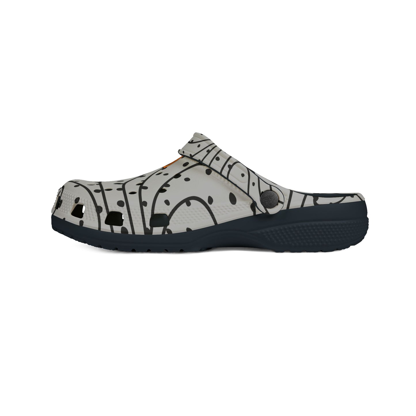 Stylish EVA Foam Clogs with Topo Design