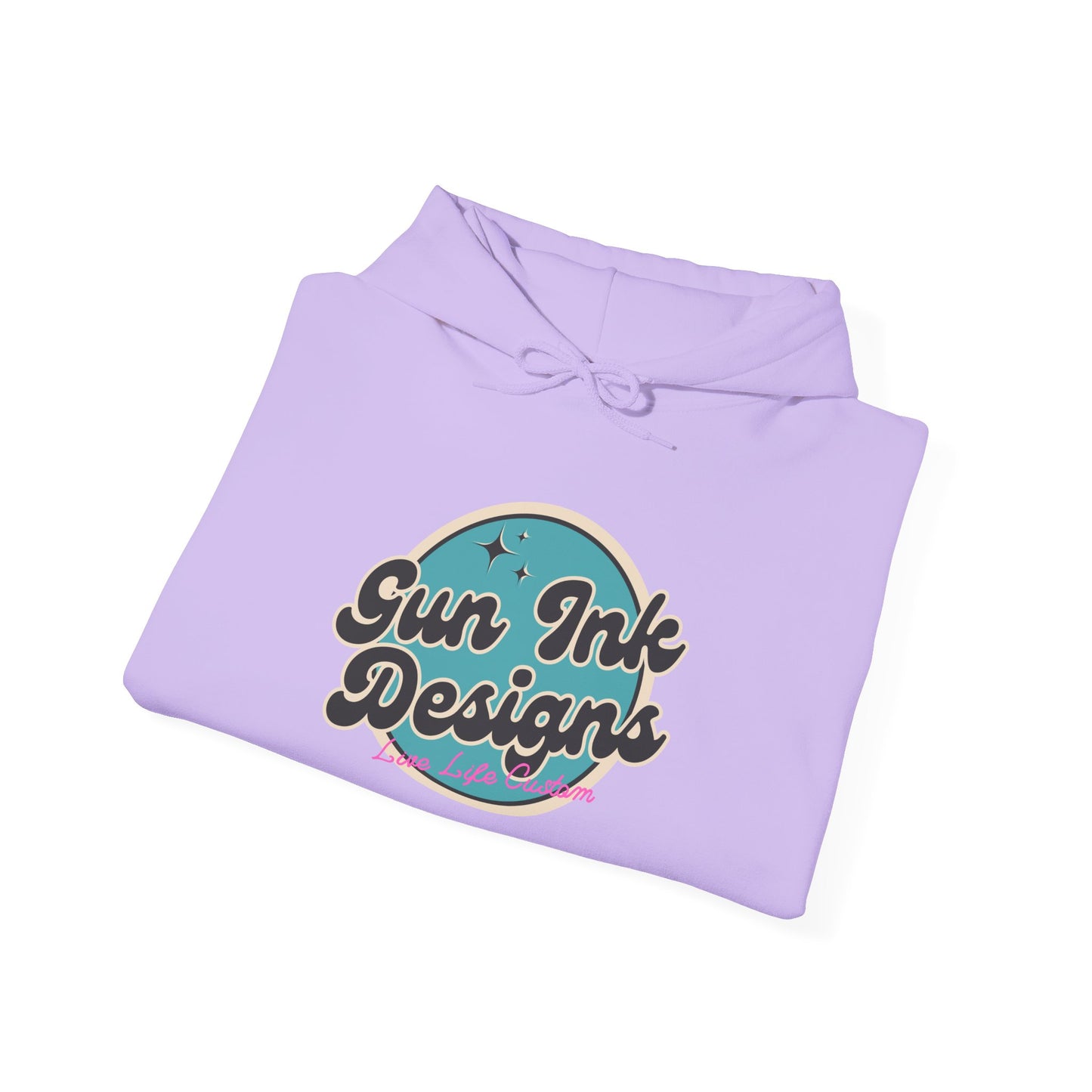 Heavy Blend™ Hooded Sweatshirt - Teal Circle