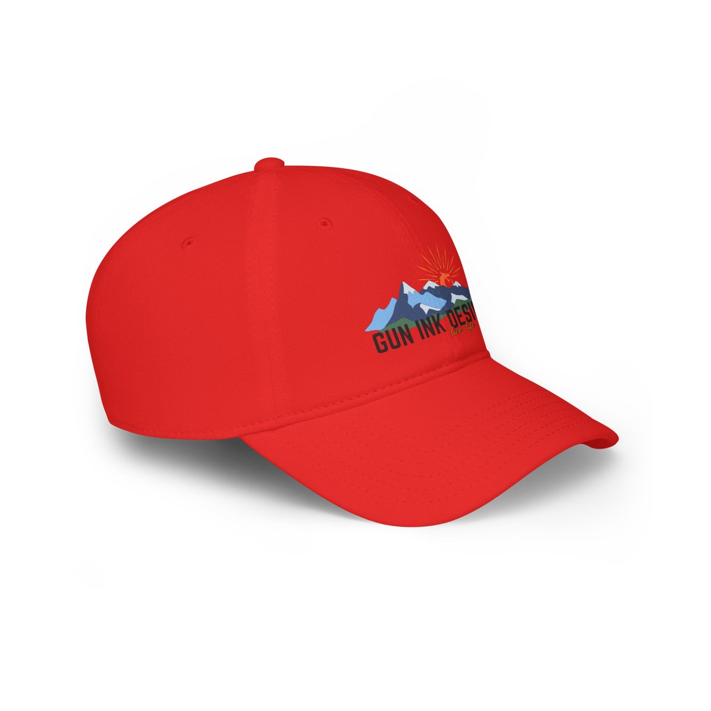 Low Profile Baseball Cap - Dragon sunrise