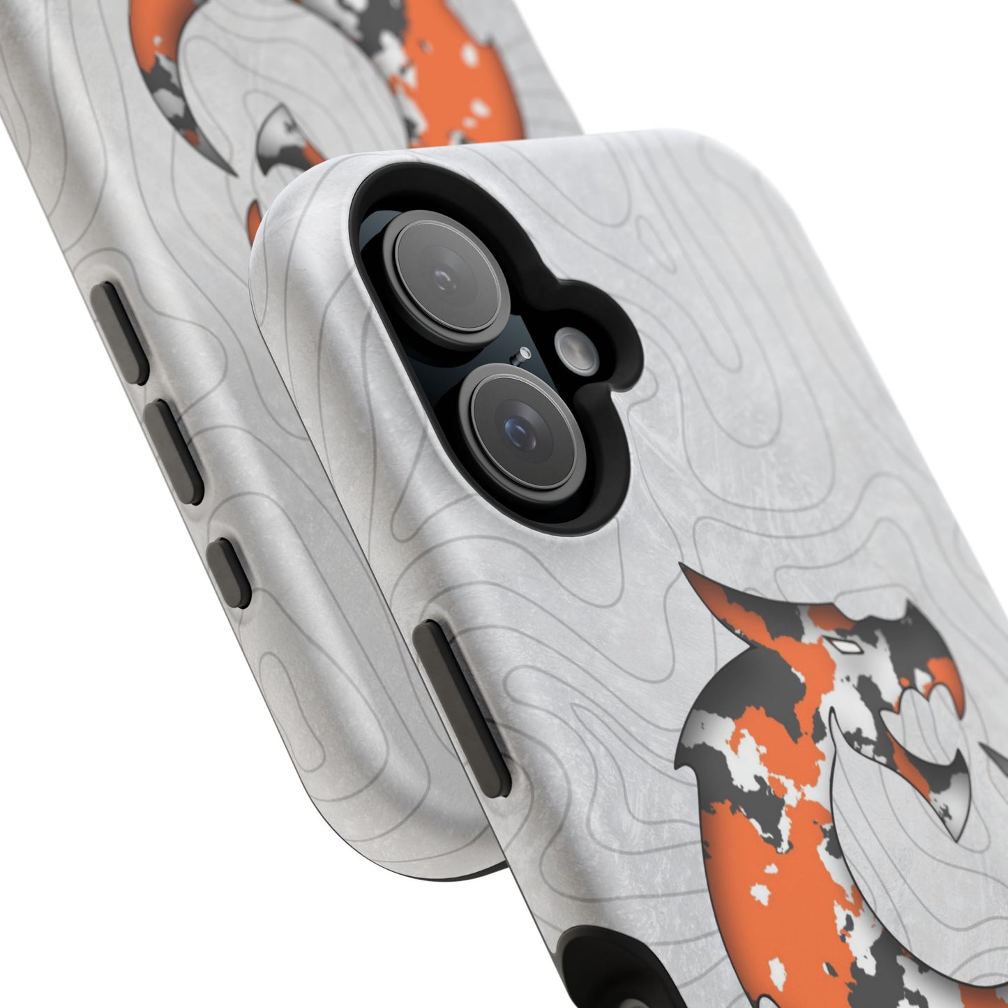 Magnetic Tough Cases - Topo QR code