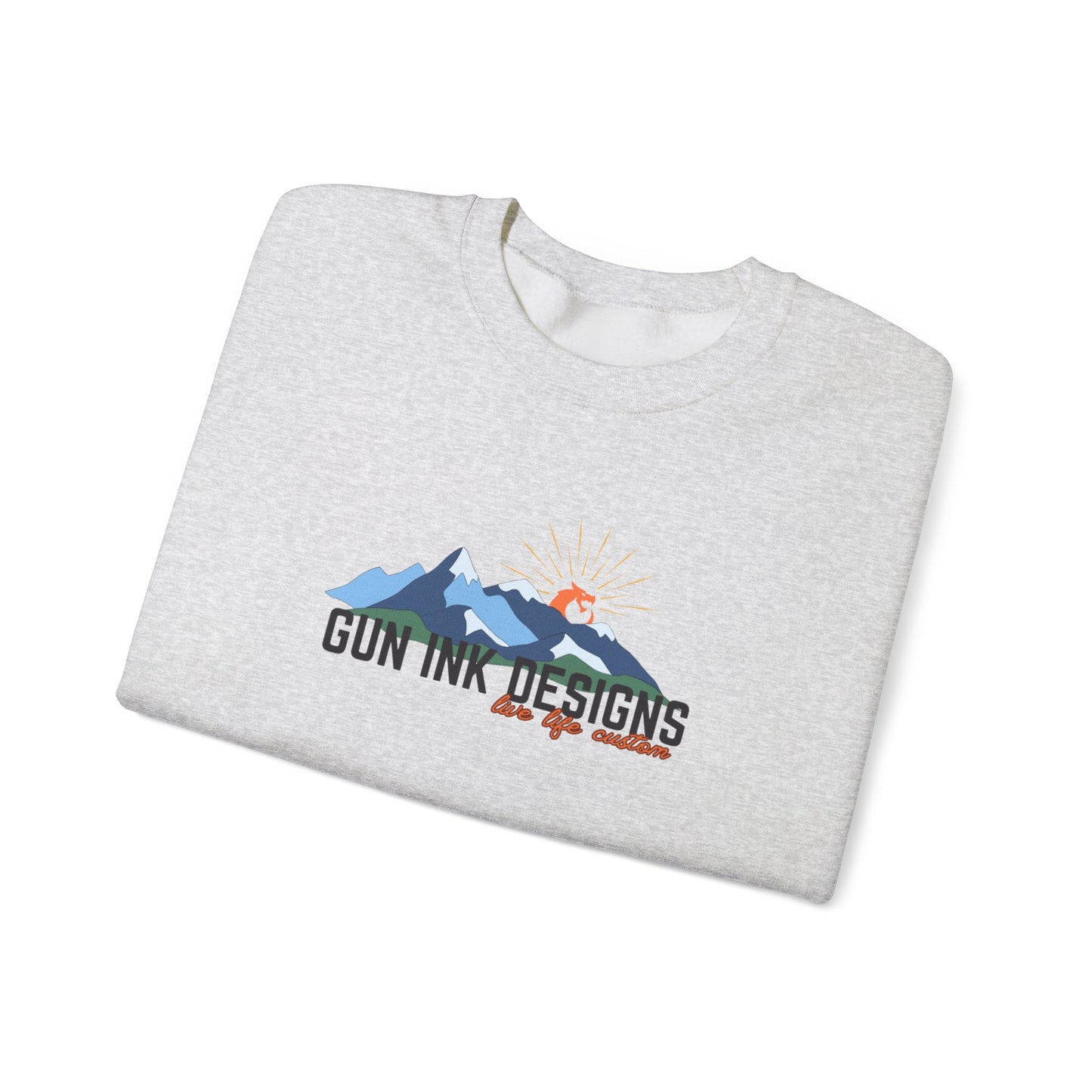 Heavy Blend™ Crewneck Sweatshirt - Dragon Sunrise