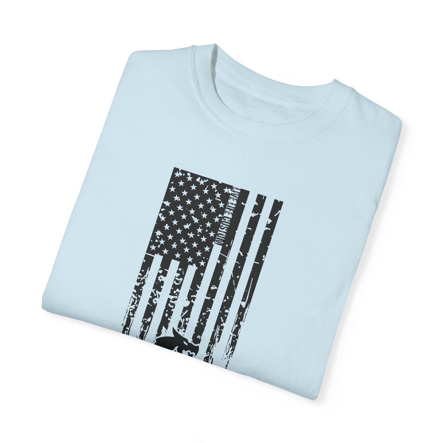 Garment-Dyed T-shirt - Distressed Flag
