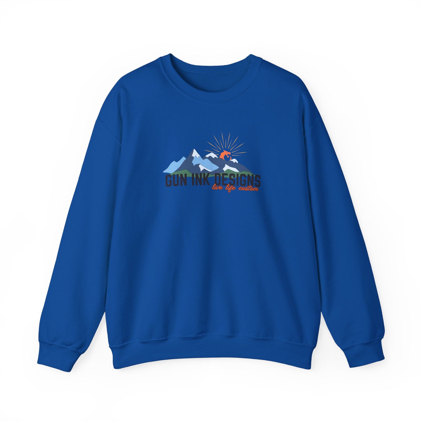Heavy Blend™ Crewneck Sweatshirt - Dragon Sunrise