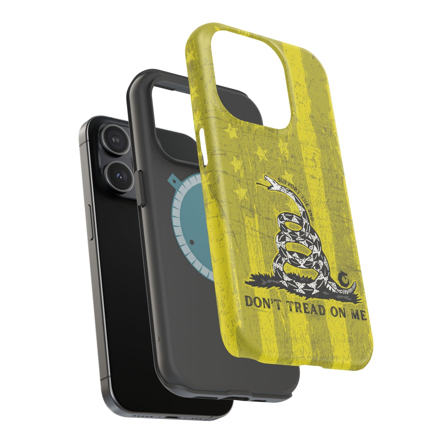 American Liberty Tough iPhone Case - Don't Tread on Me Flag