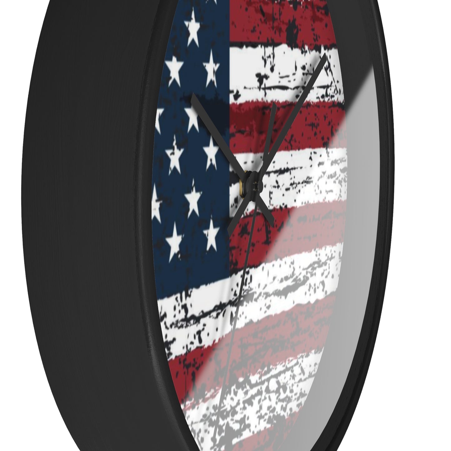Wall Clock - Vintage Flag