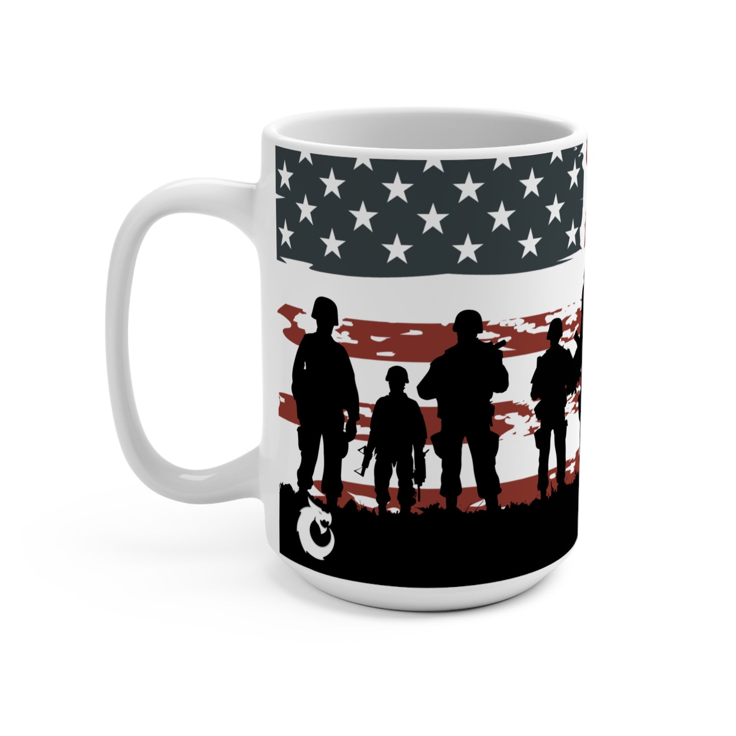 Mug (15oz for grow ups) - Support Our Troops