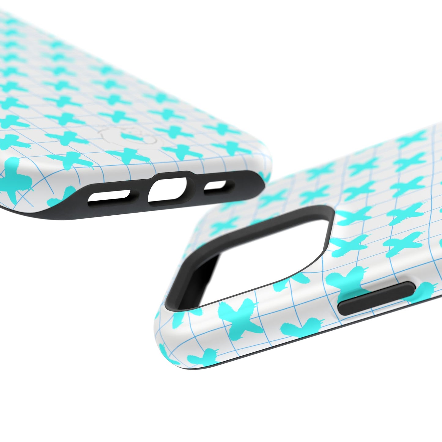 Magnetic Tough Cases - Blue X