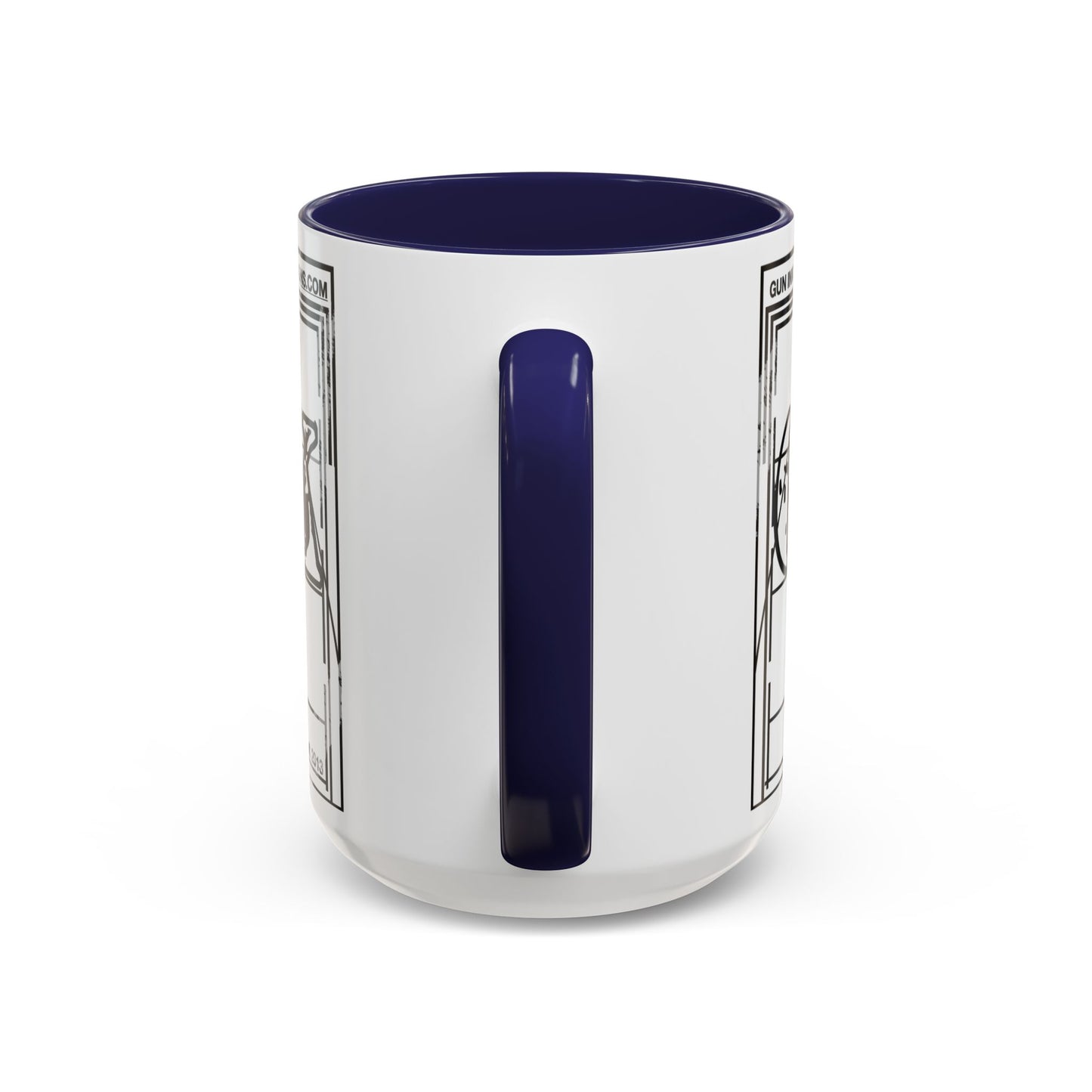 Accent Coffee Mug (11, 15oz) - GID Draft Graphic