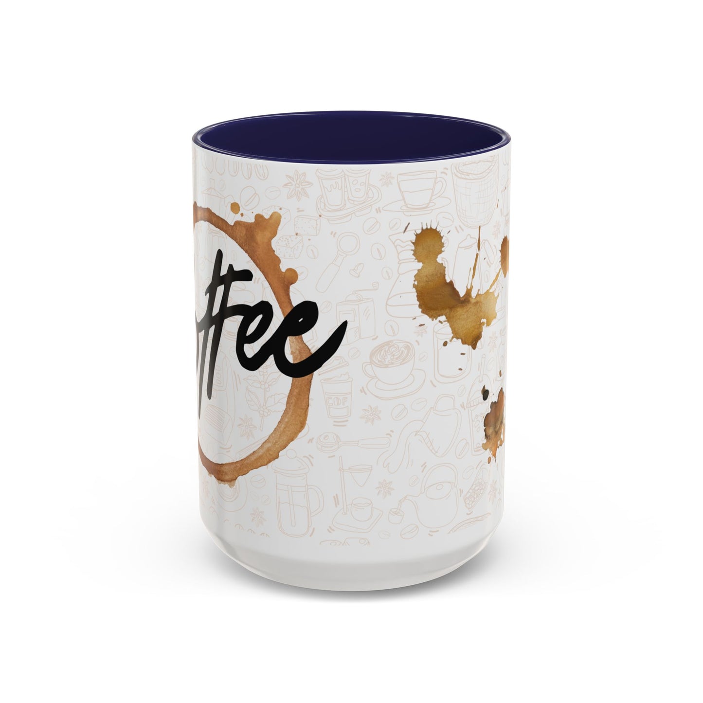 Accent Coffee Mug (11, 15oz) - Coffee Stains