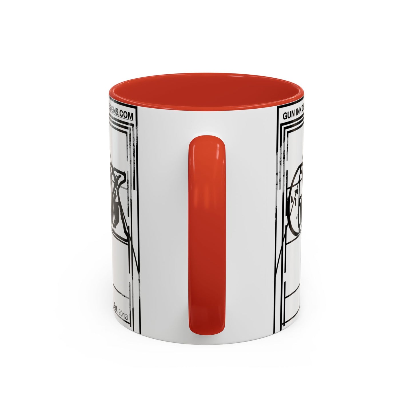 Accent Coffee Mug (11, 15oz) - GID Draft Graphic
