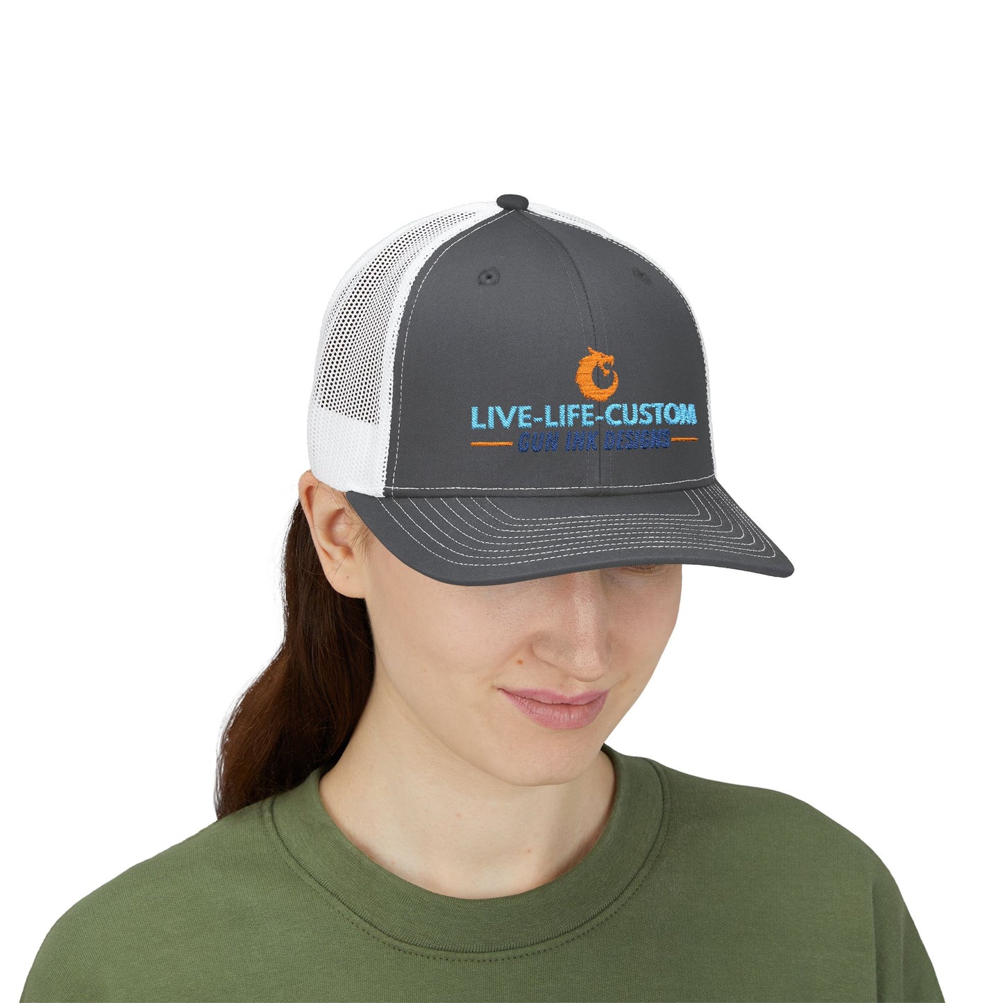 Snapback Trucker Cap - Live Life custom