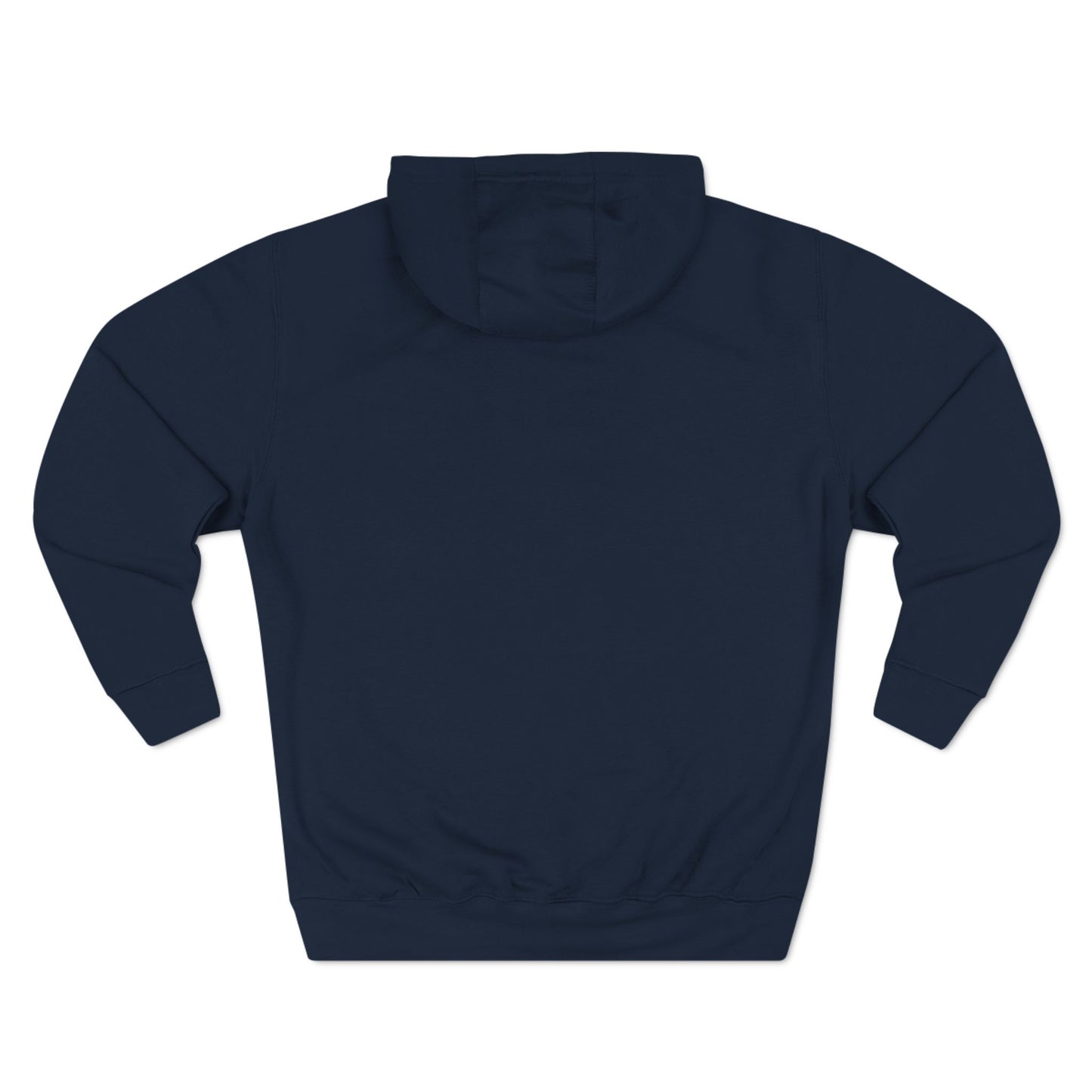 Three-Panel Fleece Hoodie - A Splash of Color