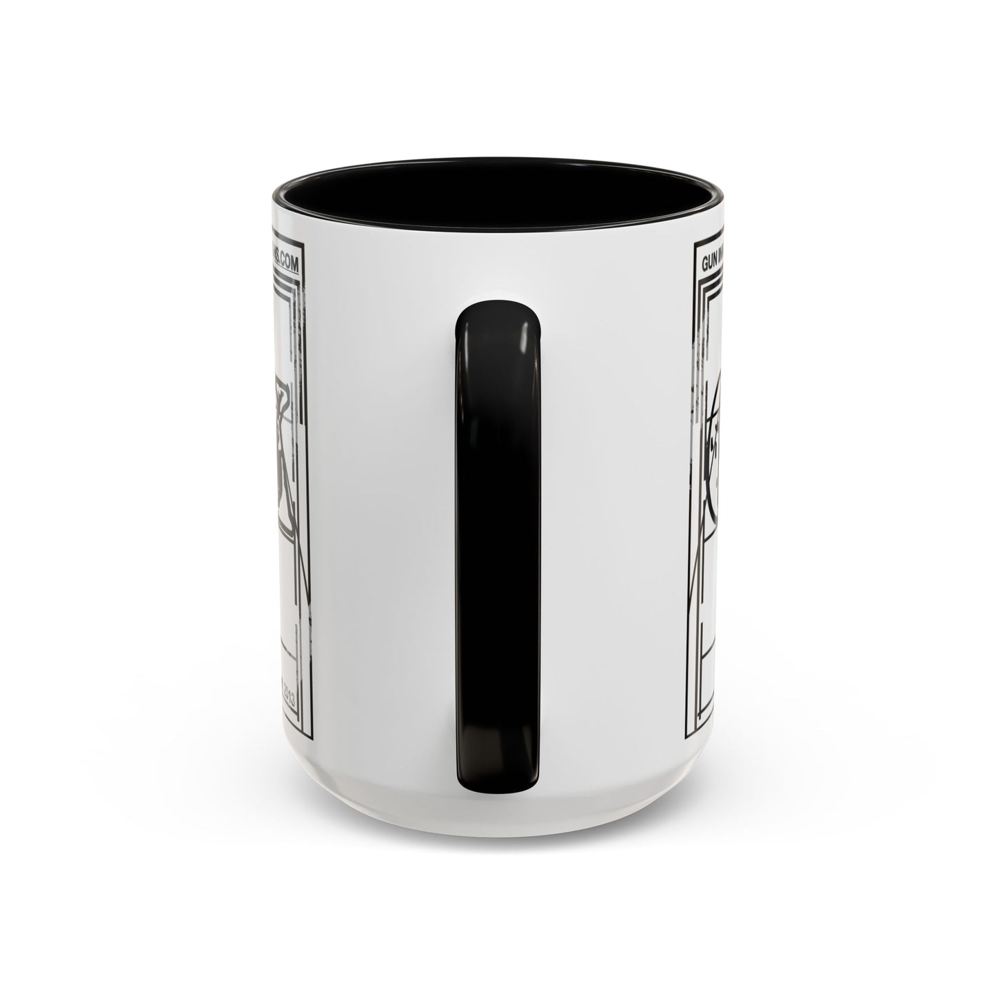 Accent Coffee Mug (11, 15oz) - GID Draft Graphic