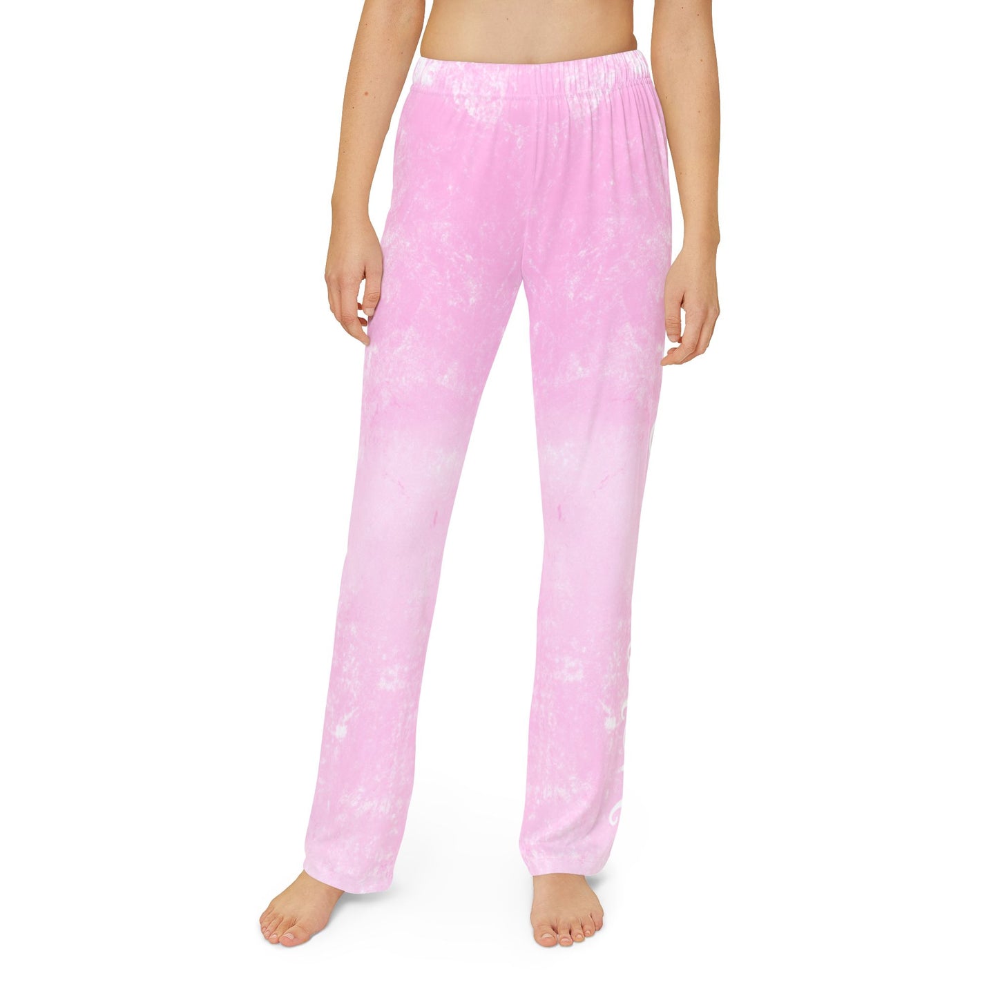 Kids Pajama Pants - Live Life custom pink