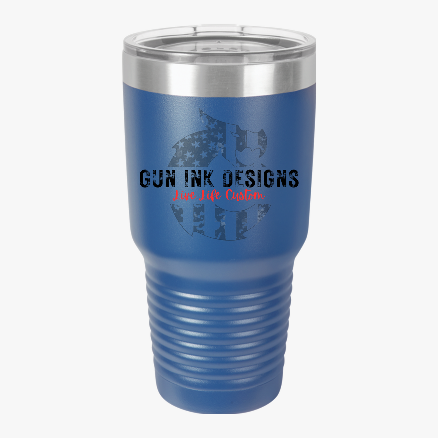 Insulated Tumbler, 30oz - Ghost Flag Dragon