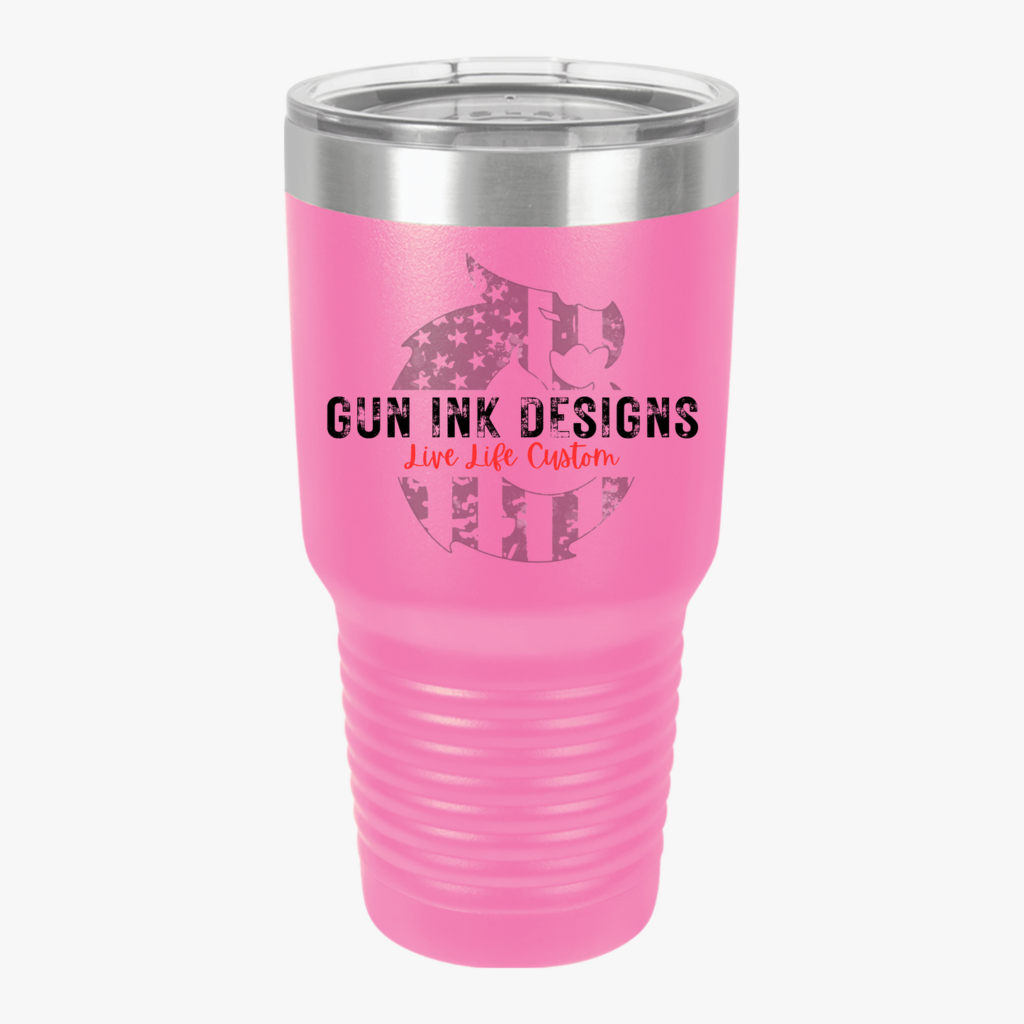 Insulated Tumbler, 30oz - Ghost Flag Dragon