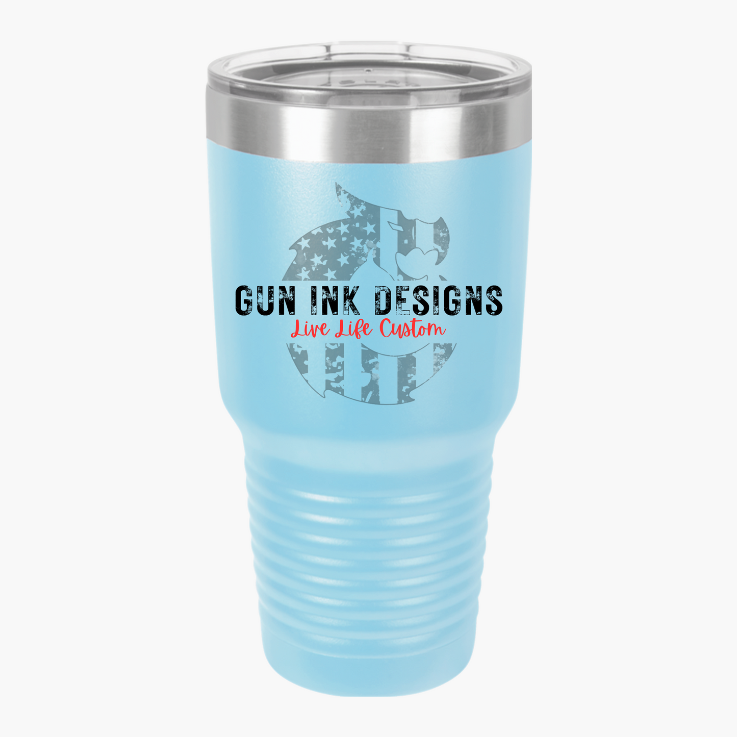 Insulated Tumbler, 30oz - Ghost Flag Dragon