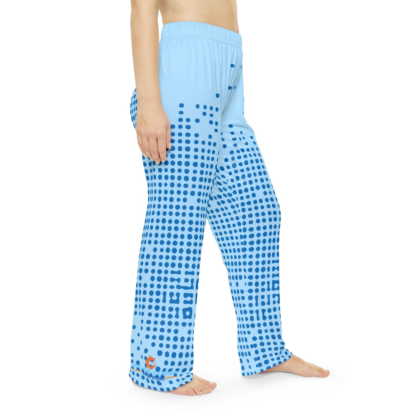 Women's Pajama Pants - Blue Tech