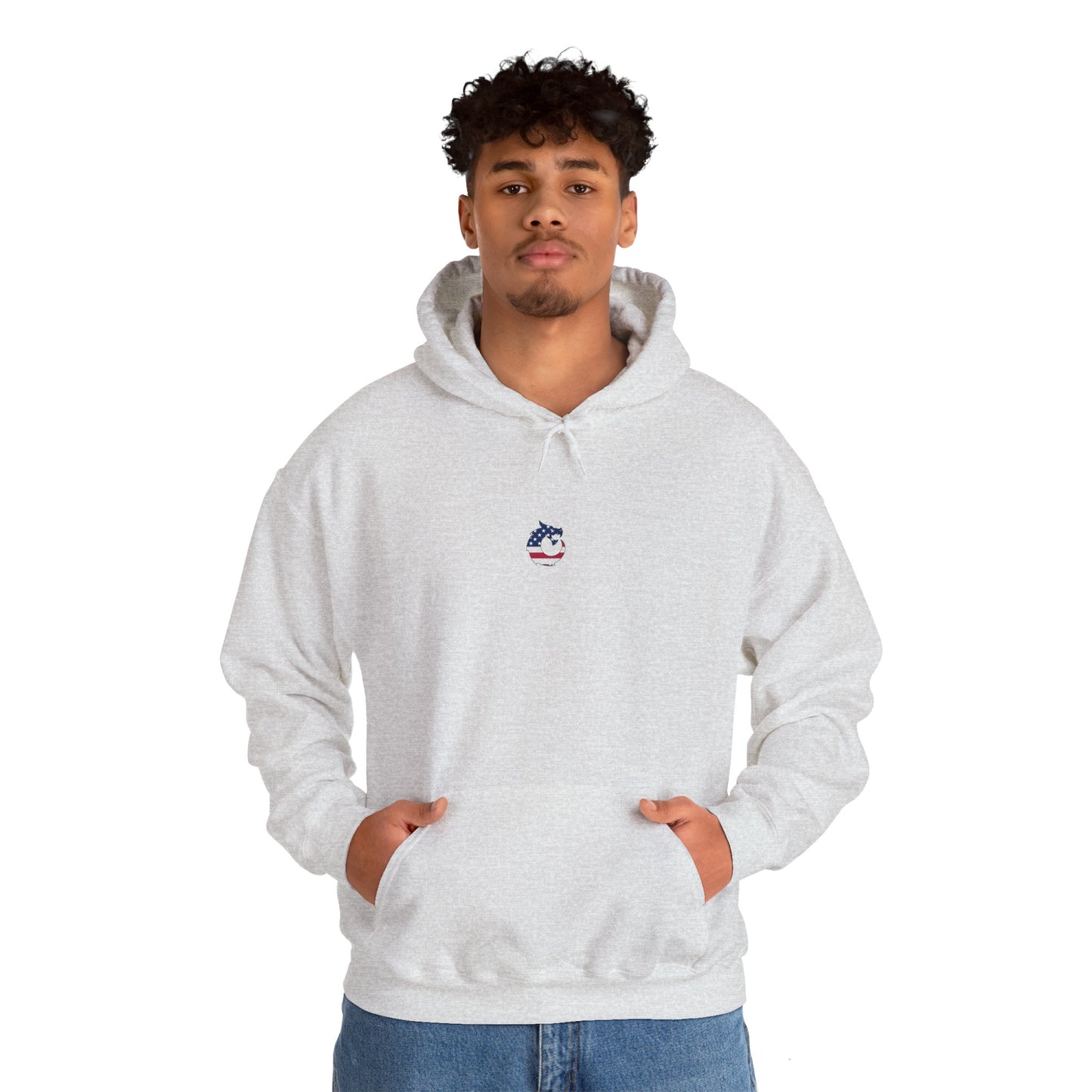 Heavy Blend™ Hooded Sweatshirt - 3D Flag