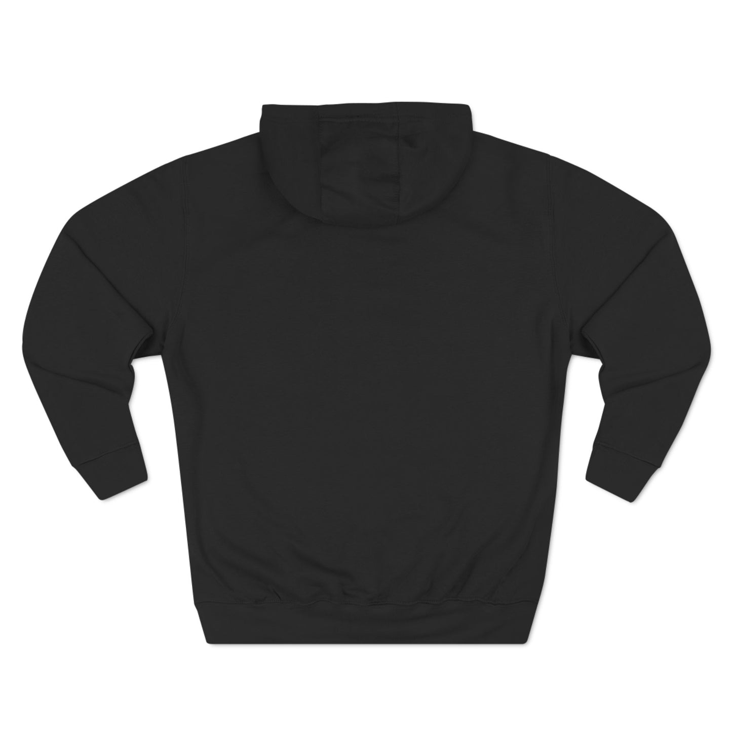 Three-Panel Fleece Hoodie - A Splash of Color