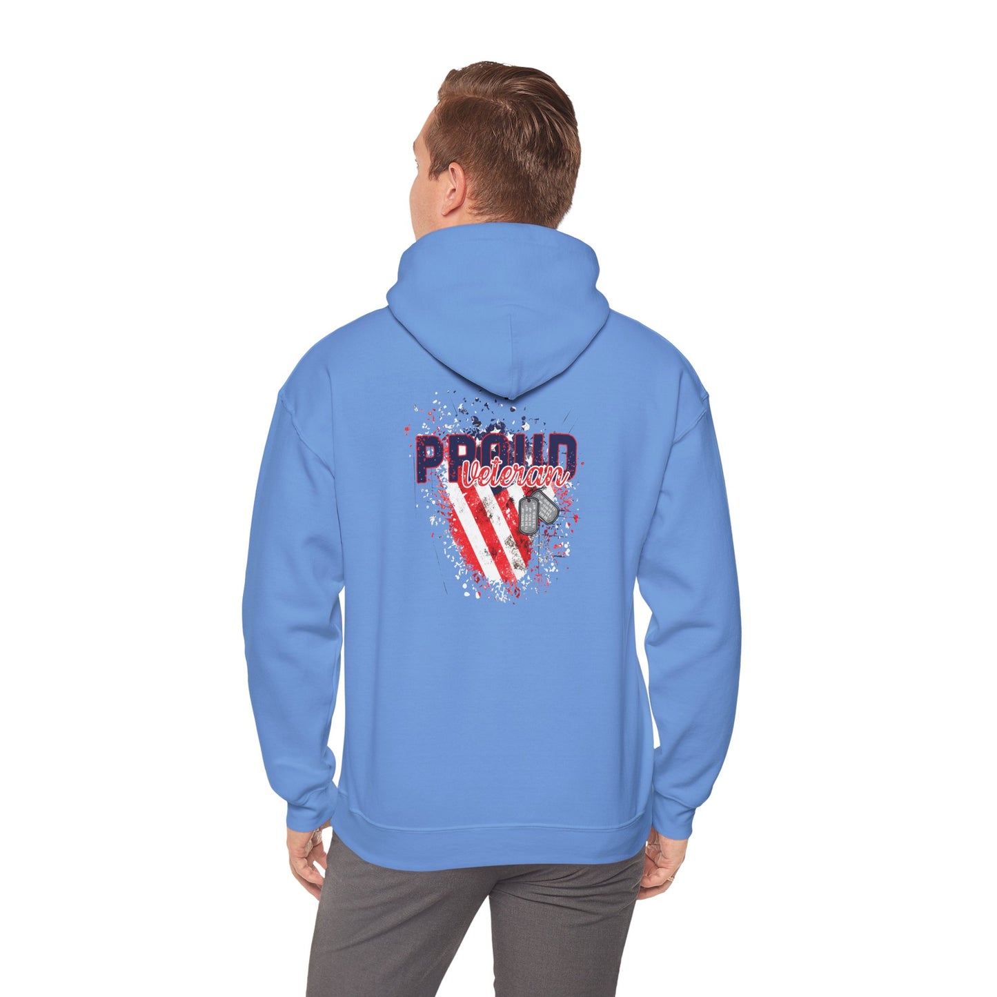 Heavy Blend™ Hooded Sweatshirt - Proud Veteran