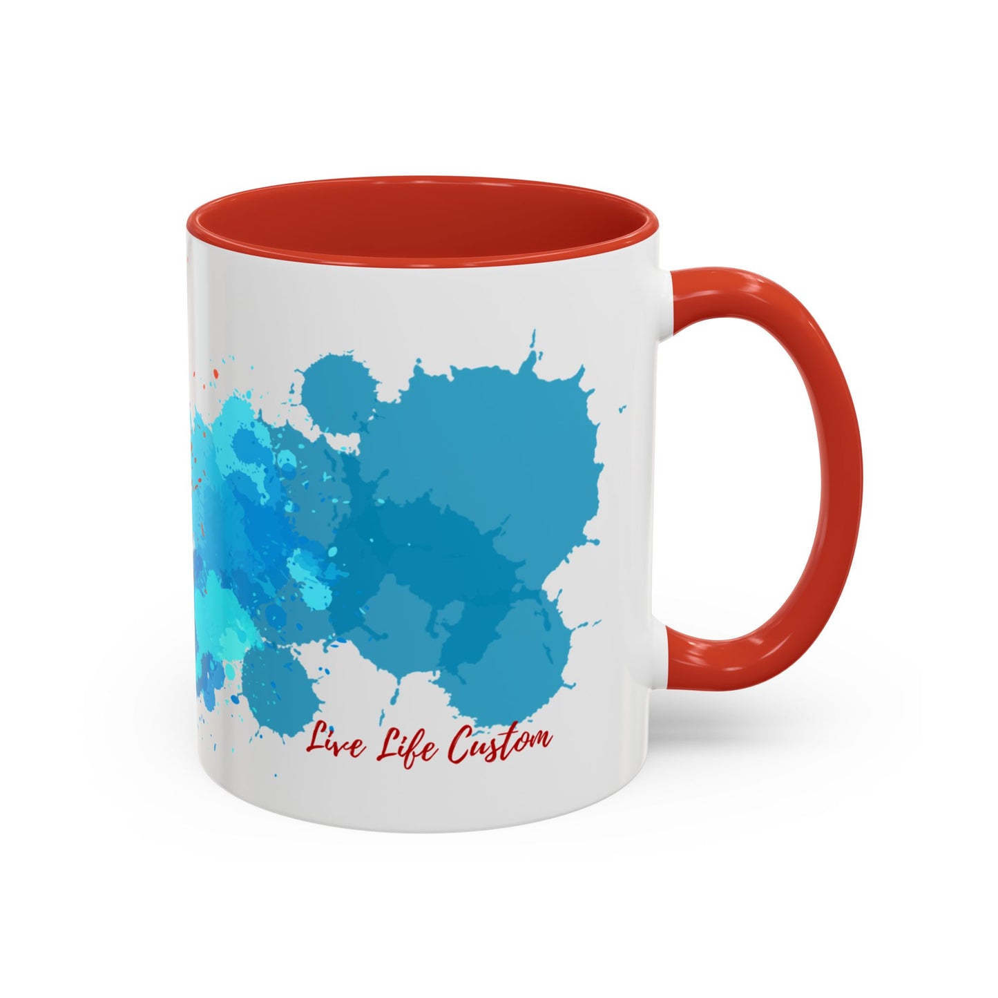 Accent Coffee Mug (11, 15oz) - Splash of life