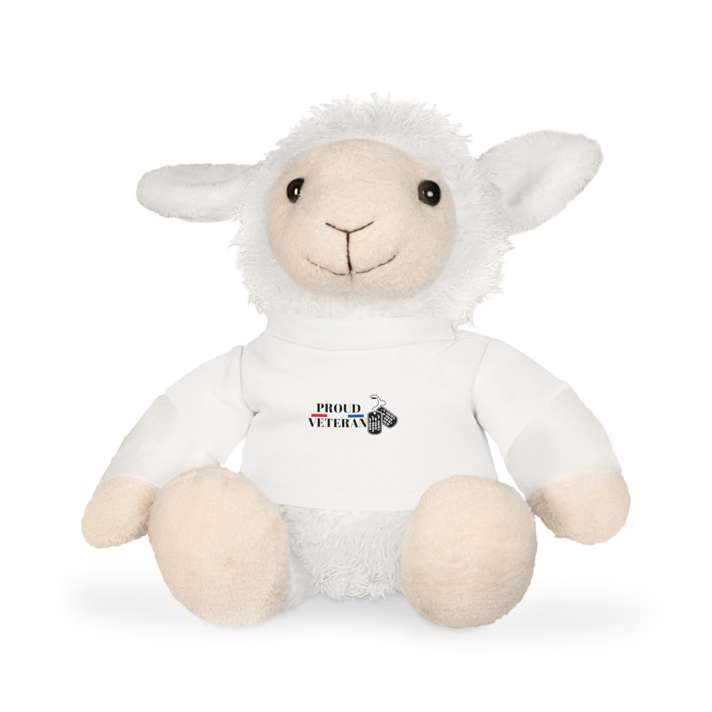 Plush Toy with T-Shirt - Proud Veteran