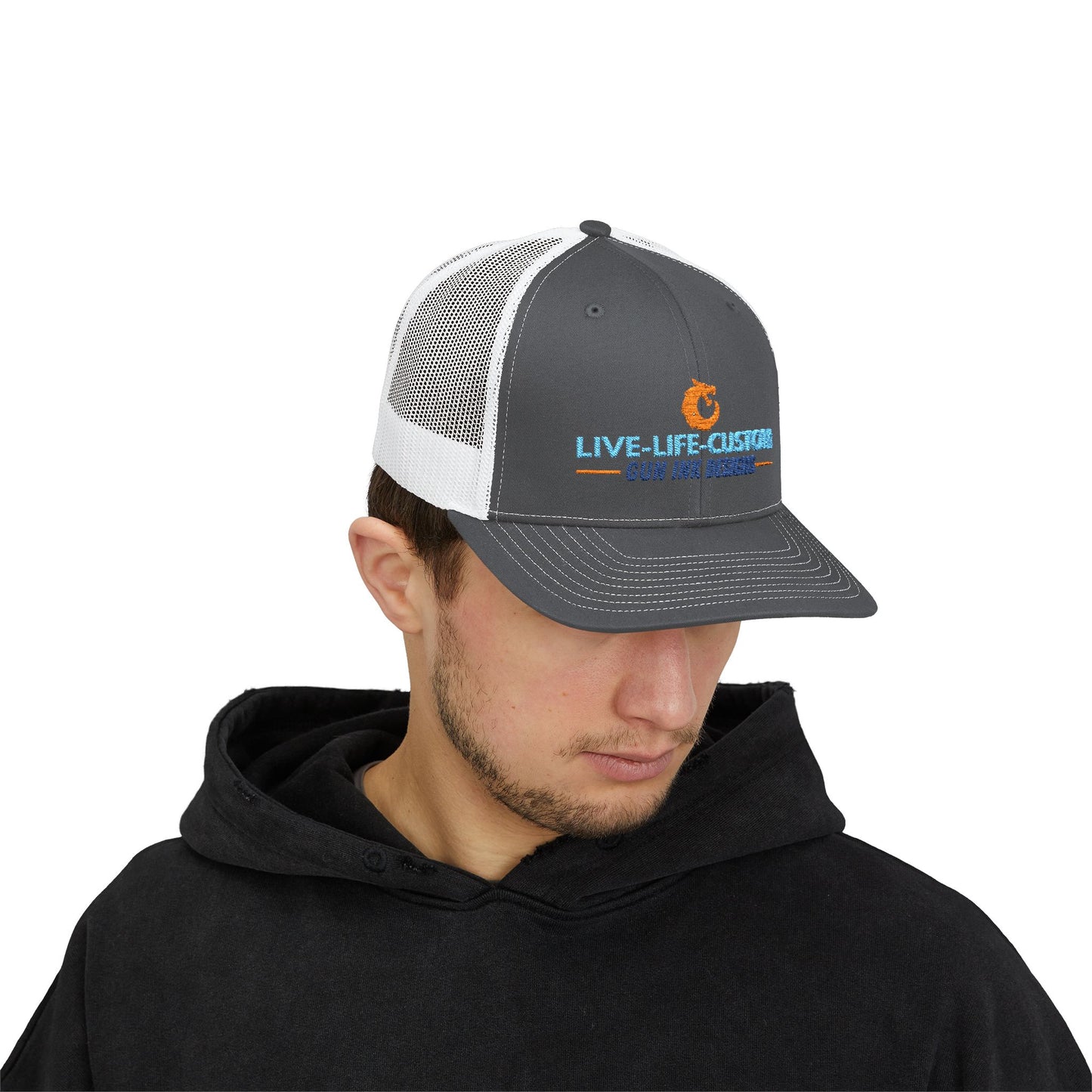 Snapback Trucker Cap - Live Life custom