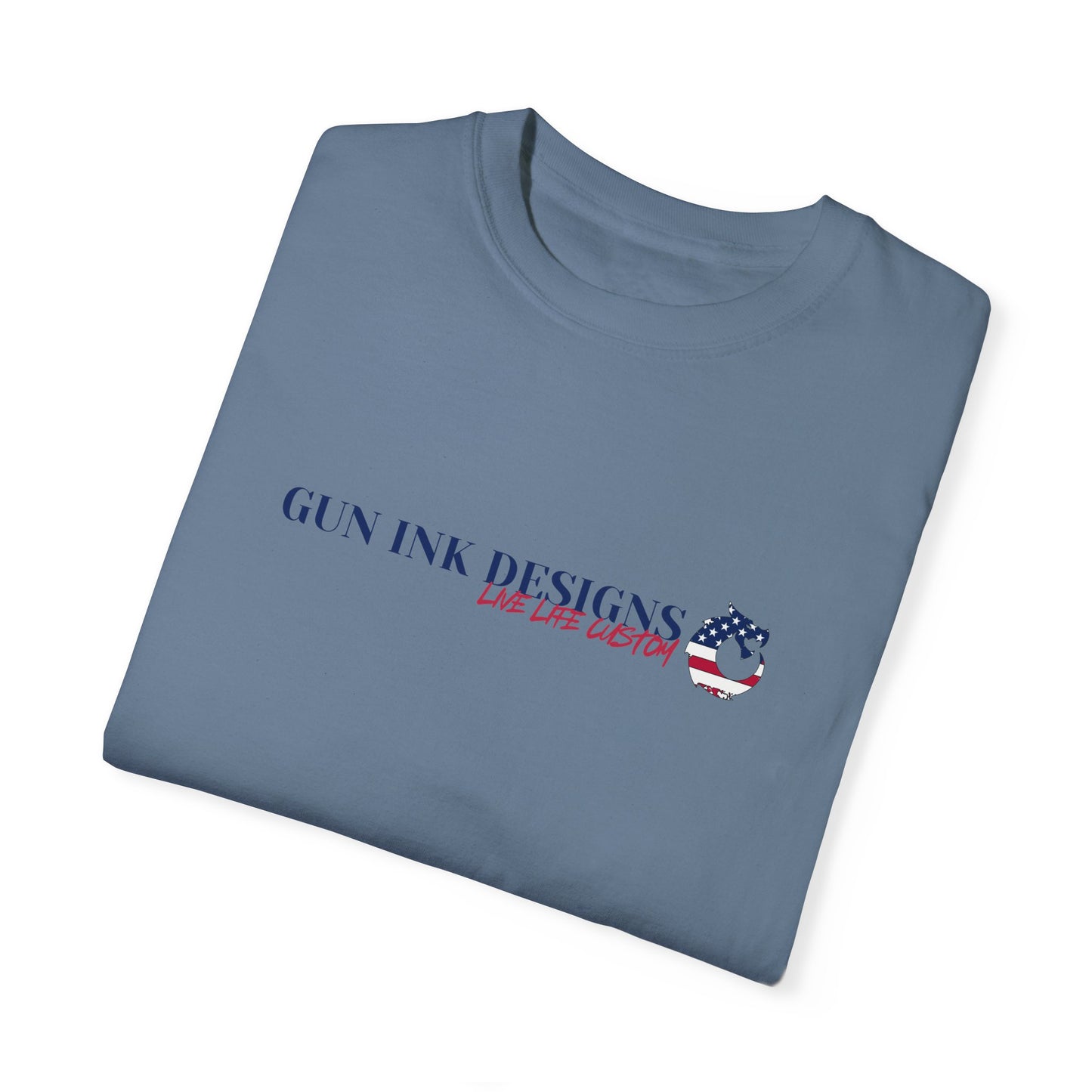 Garment-Dyed T-shirt - LLC Flag Dragon