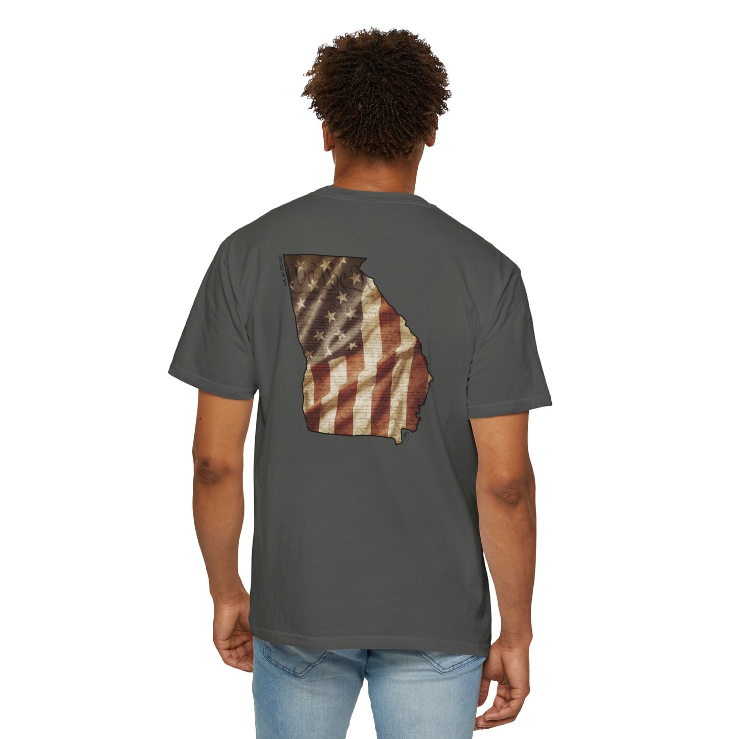 Garment-Dyed T-shirt - We The People - Georgia