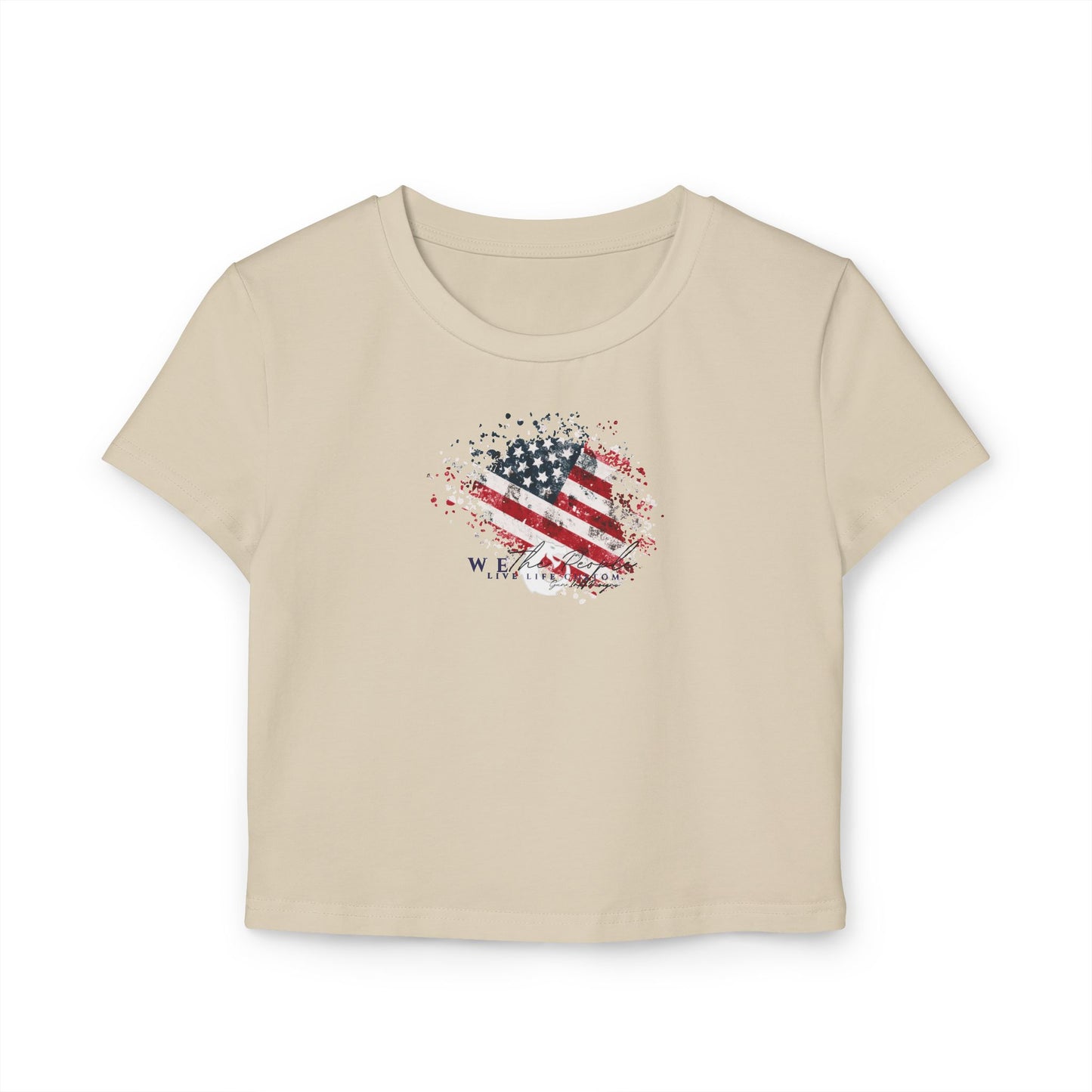 Women's Baby Tee - We The People 2