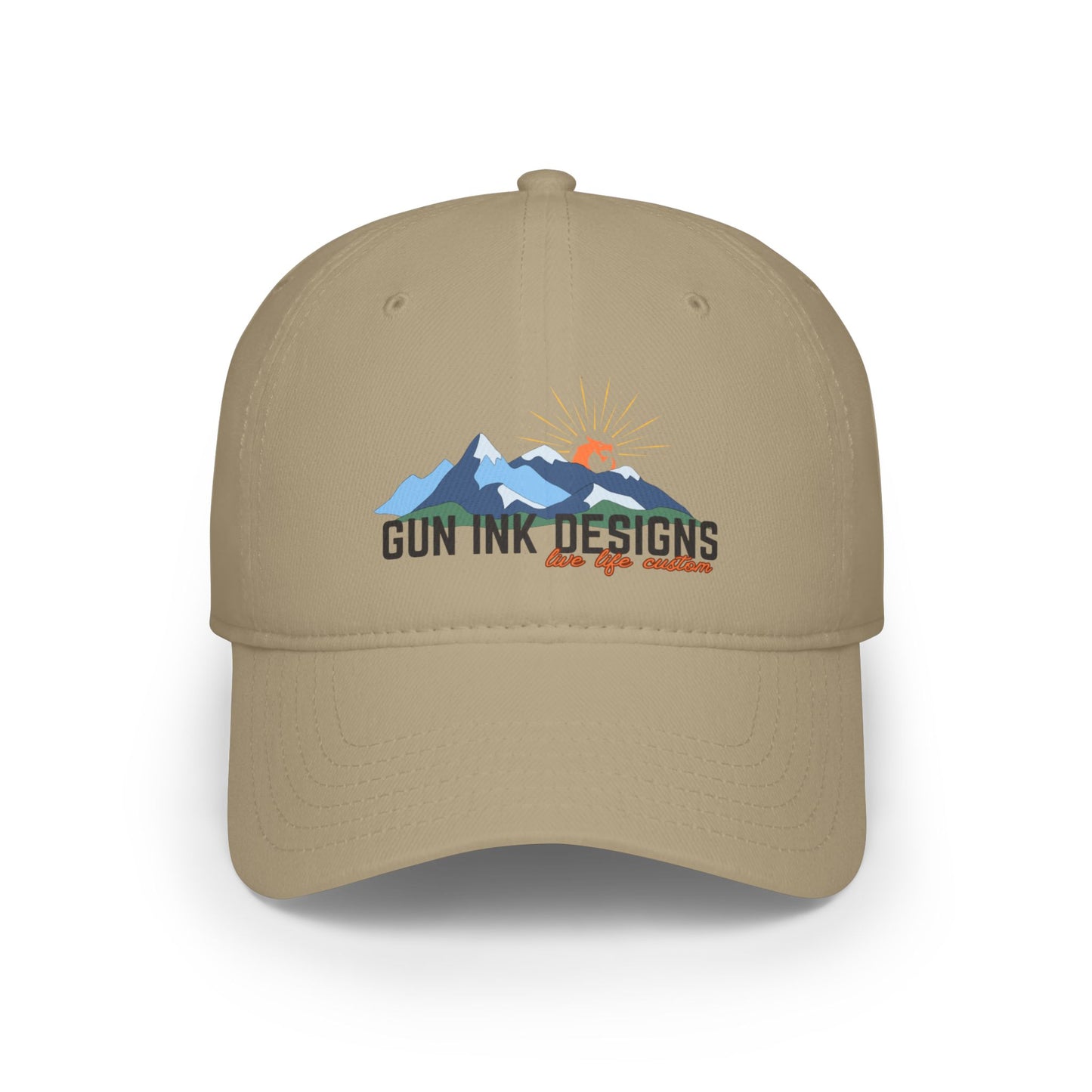 Low Profile Baseball Cap - Dragon sunrise