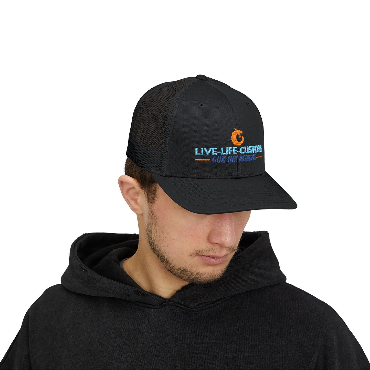 Snapback Trucker Cap - Live Life custom