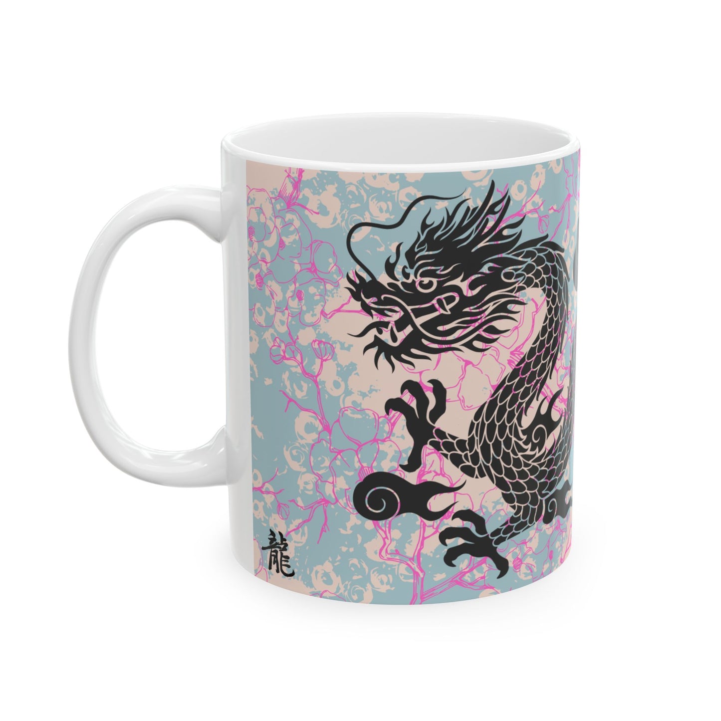 Ceramic Mug, (11oz, 15oz) - Dragon