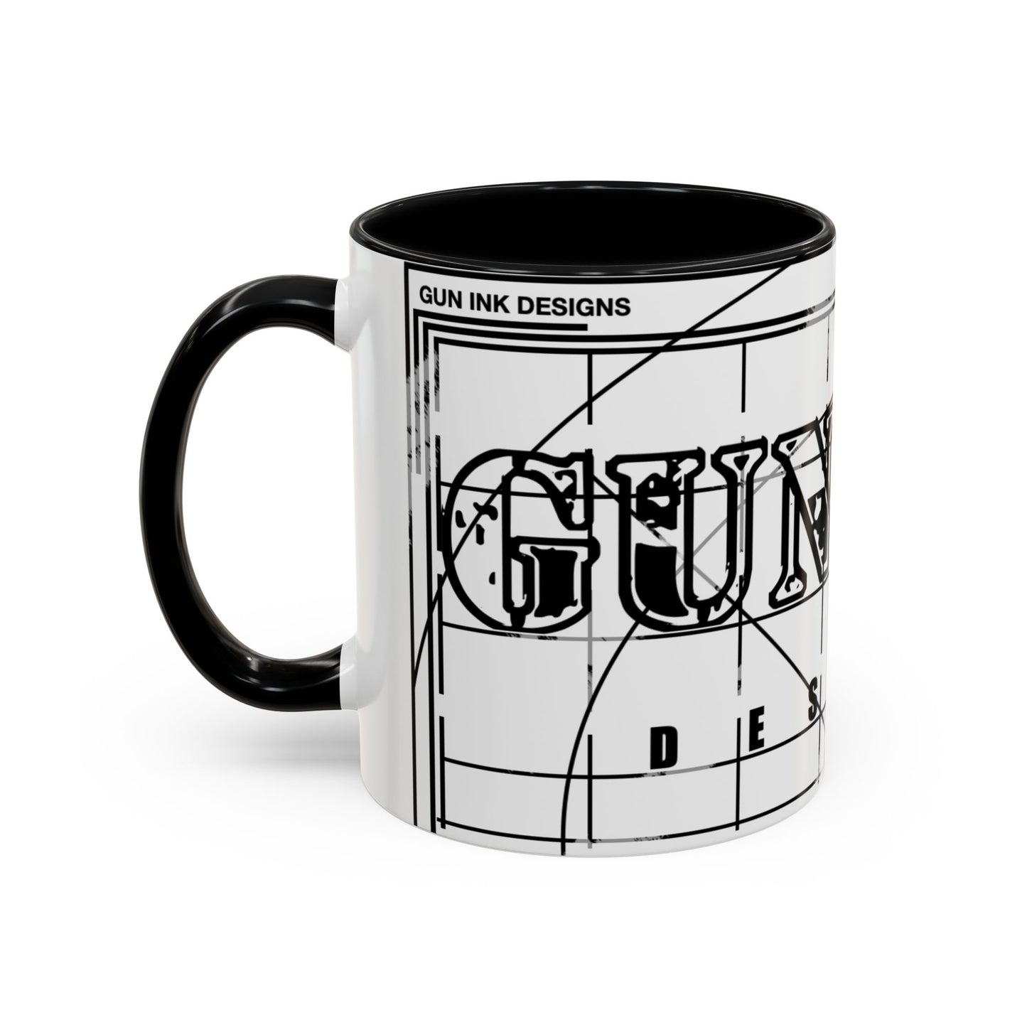 Accent Coffee Mug (11, 15oz) - GID Draft Graphic