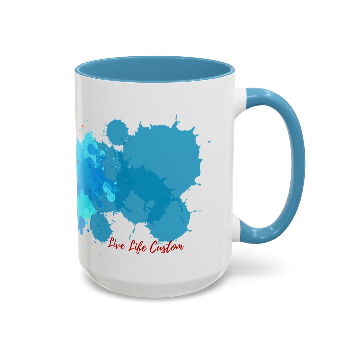 Accent Coffee Mug (11, 15oz) - Splash of life