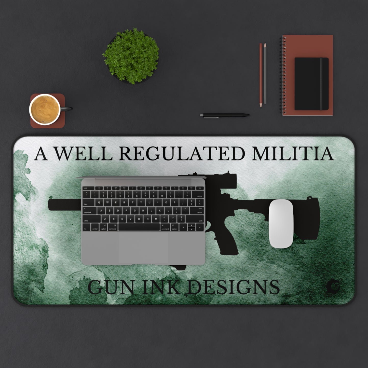 Desk Mat A Well Regulated Militia