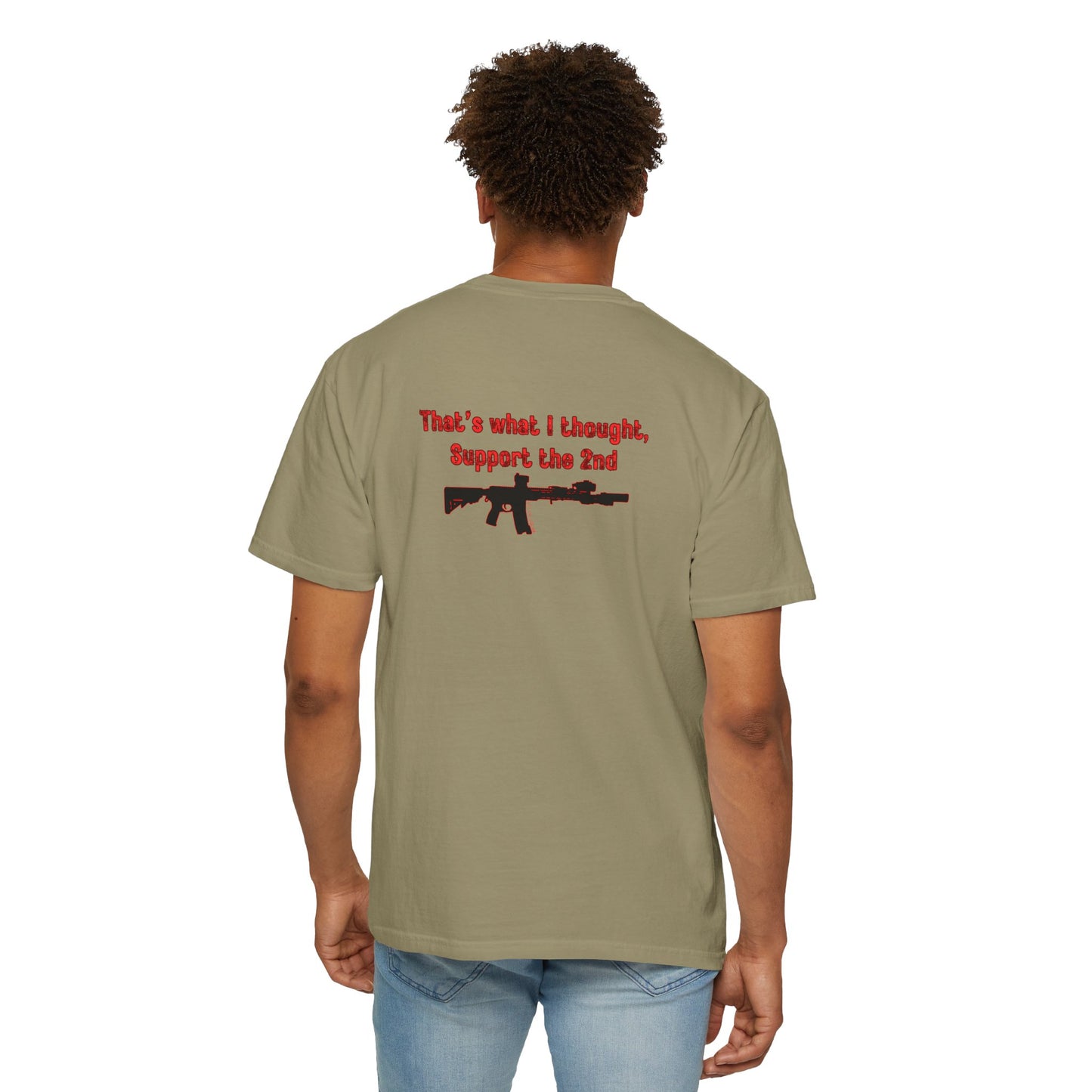Garment-Dyed T-shirt - Support the 2nd