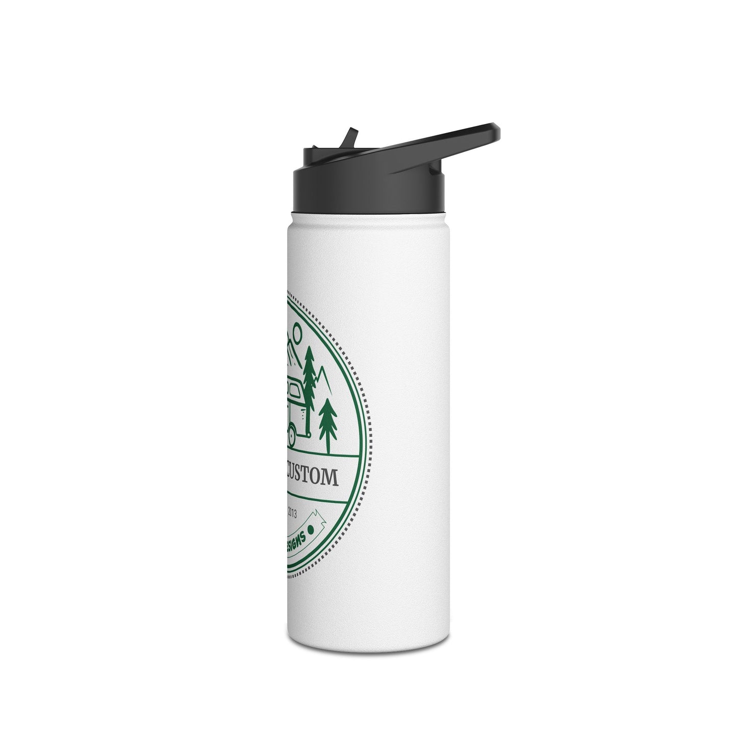 Stainless Steel Water Bottle, Standard Lid - The Van