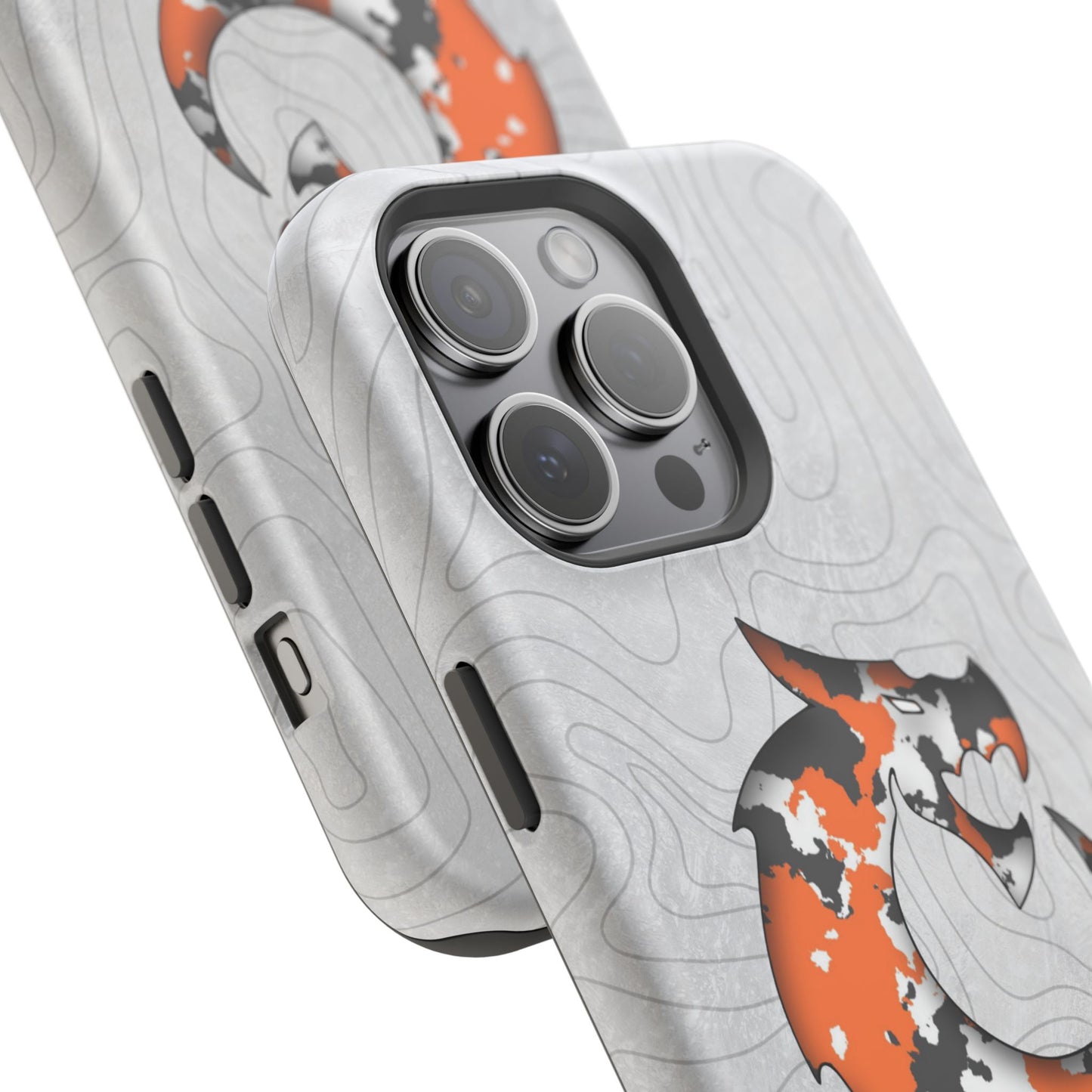Magnetic Tough Cases - Topo QR code