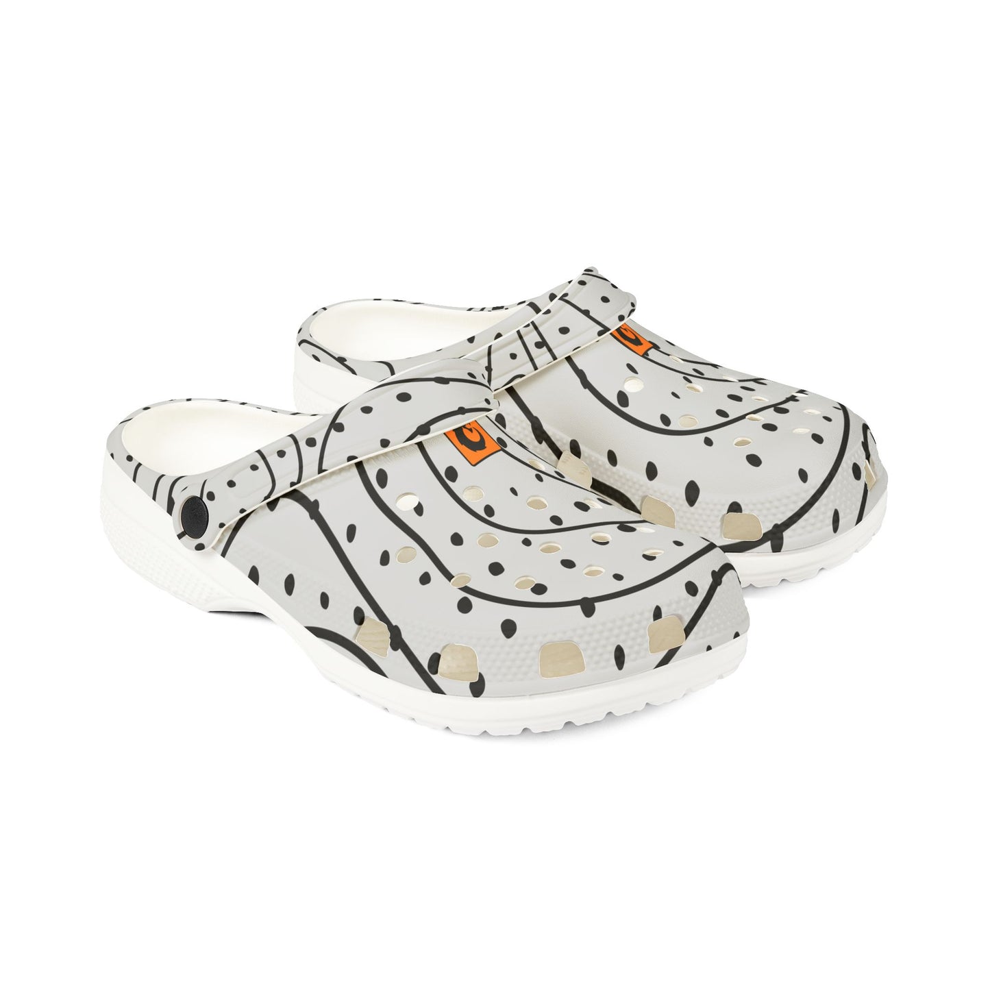 Stylish EVA Foam Clogs with Topo Design