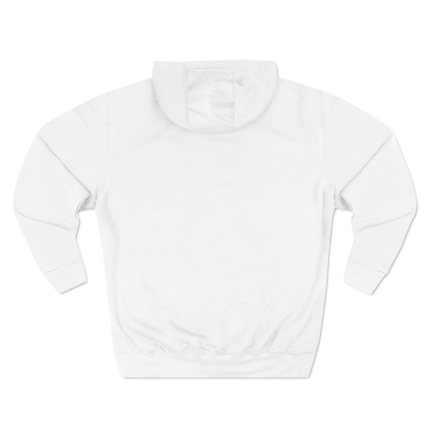 Three-Panel Fleece Hoodie - A Splash of Color