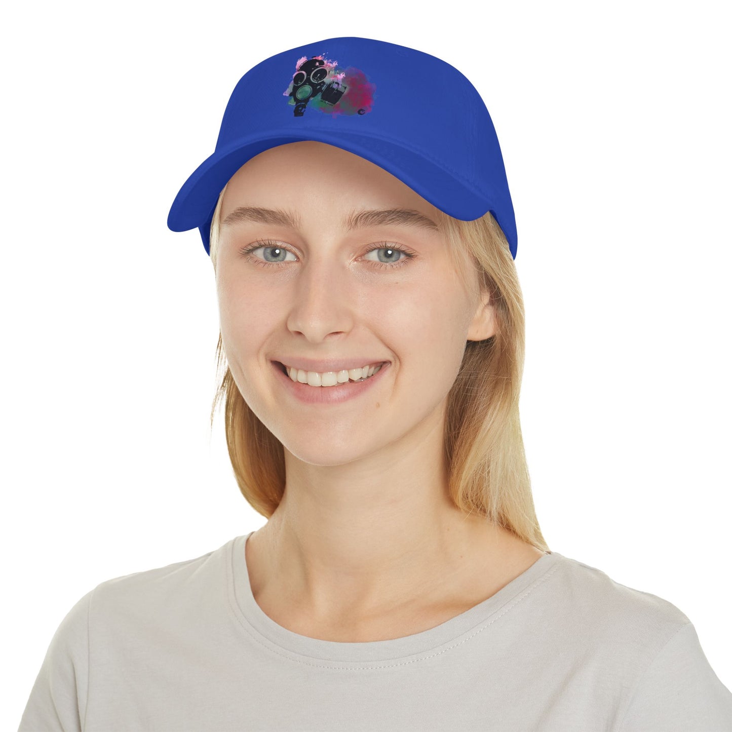 Low Profile Baseball Cap - Gas Mask
