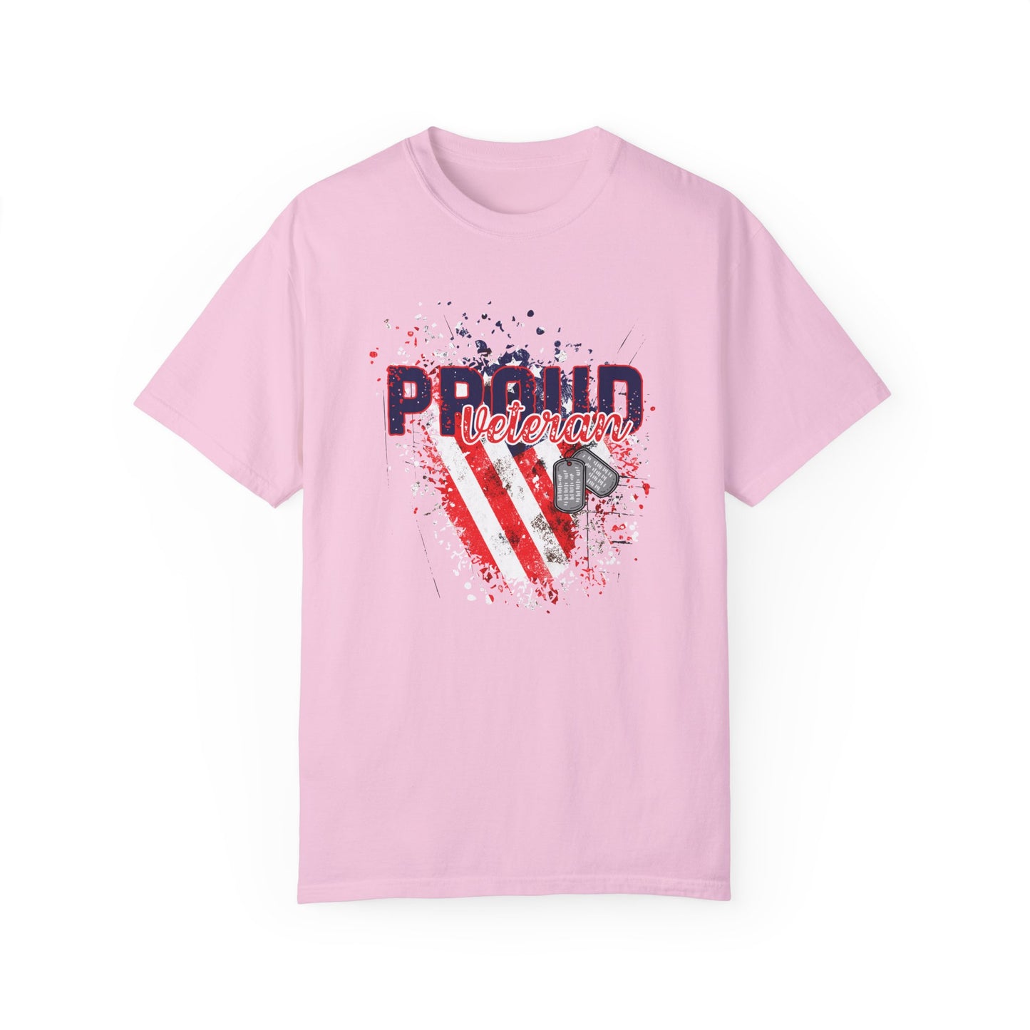 Garment-Dyed T-shirt - Proud Veteran