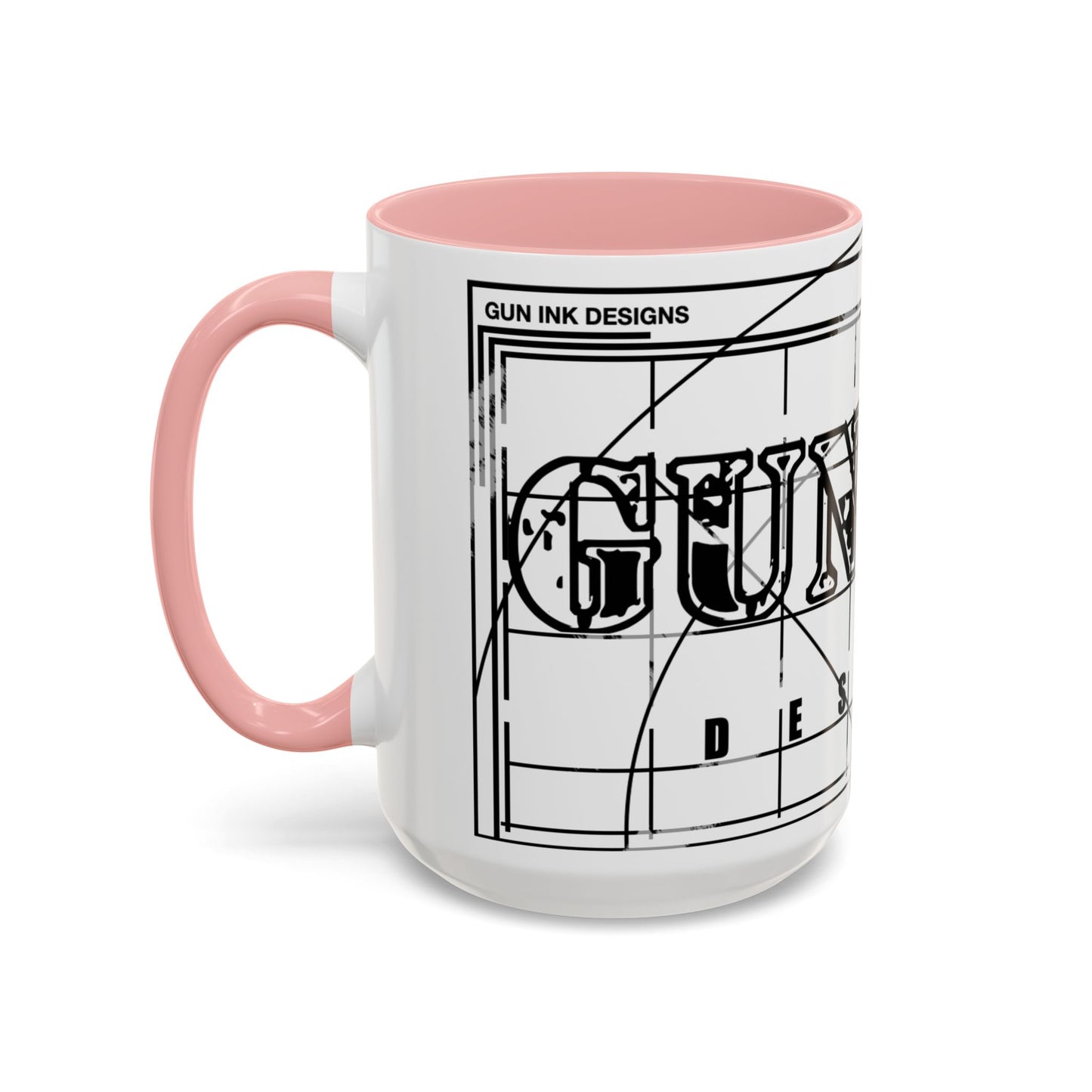 Accent Coffee Mug (11, 15oz) - GID Draft Graphic