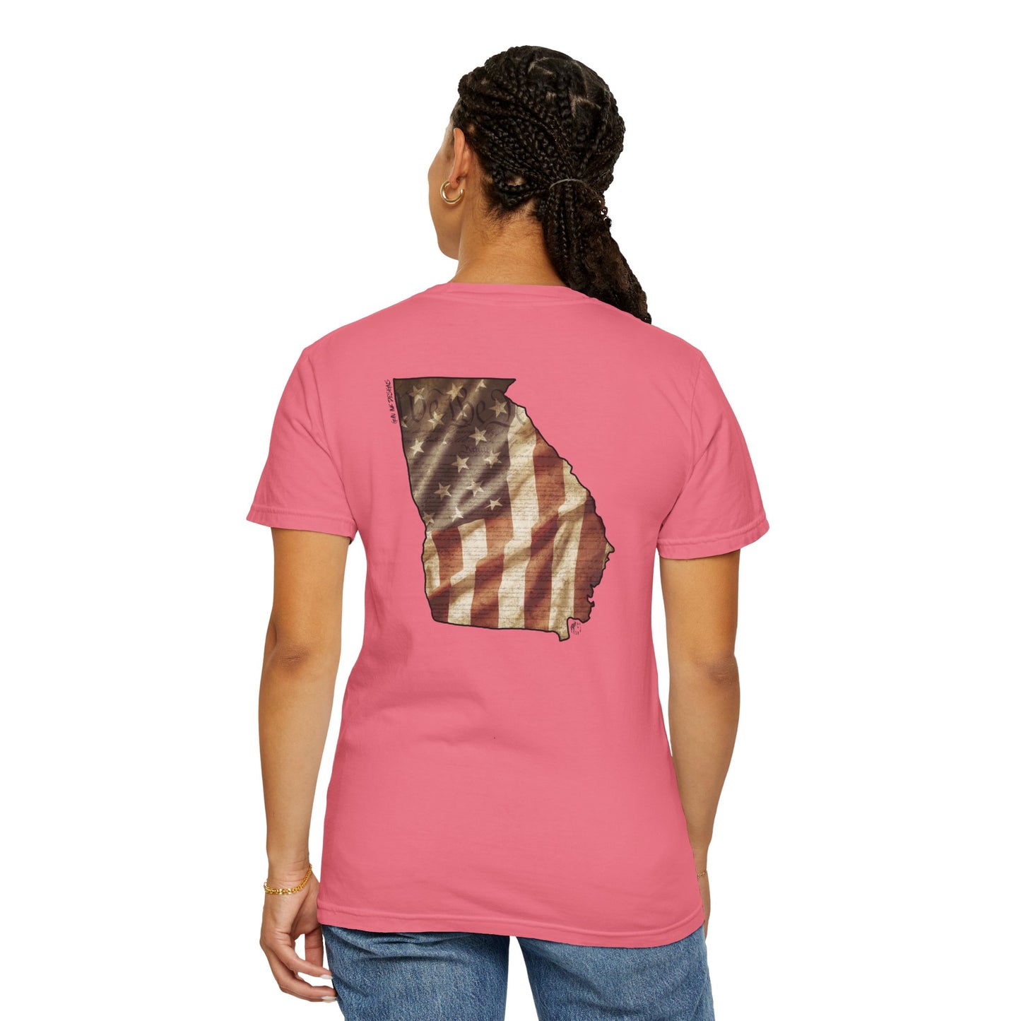 Garment-Dyed T-shirt - We The People - Georgia