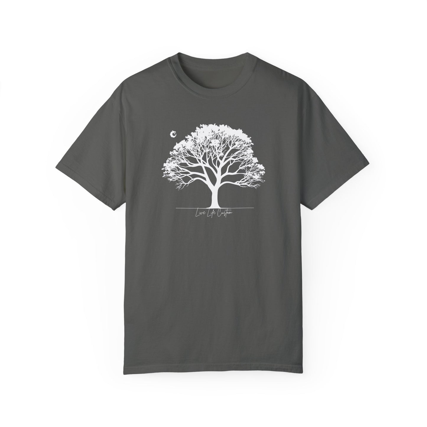 Garment-Dyed T-shirt - White Tree