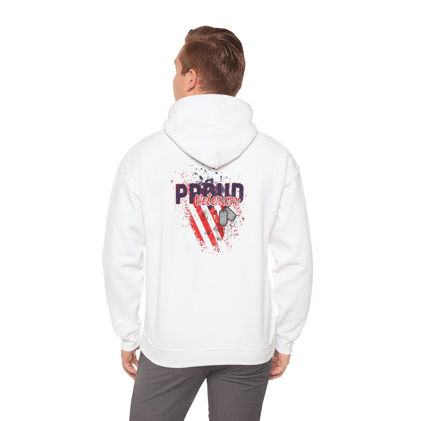 Heavy Blend™ Hooded Sweatshirt - Proud Veteran