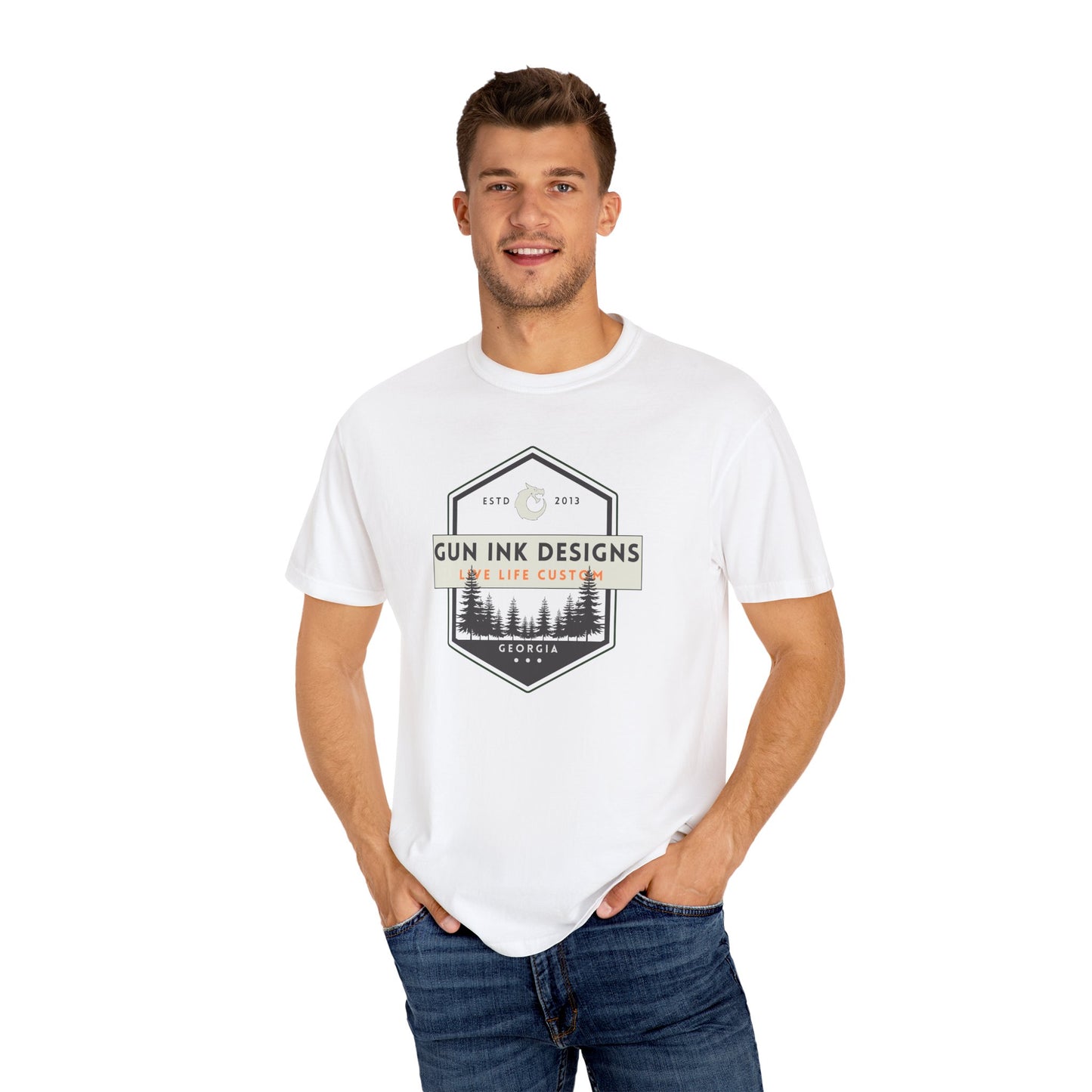 Unisex Garment-Dyed T-shirt -Georgia