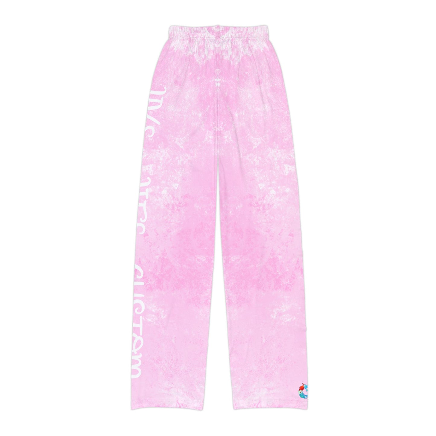 Kids Pajama Pants - Live Life custom pink